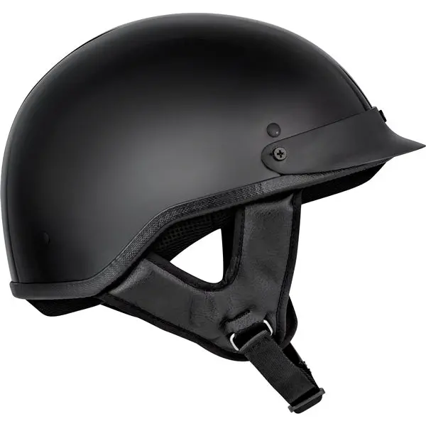 Ckx Bullet Half Helmet - Solid Gloss Black 1