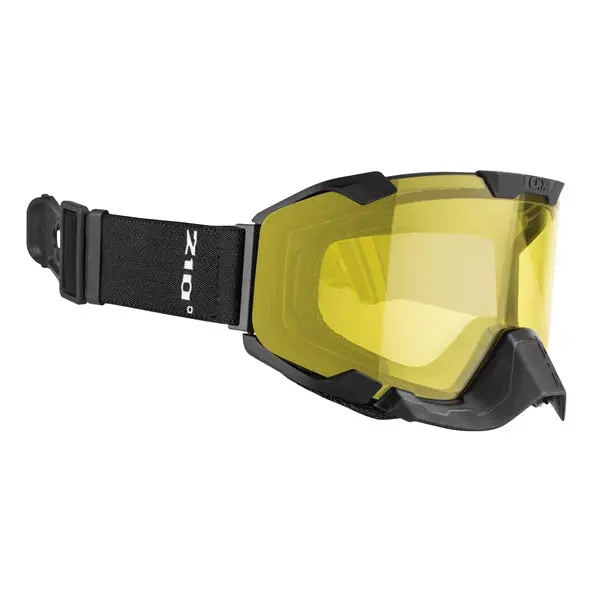 Ckx Isolated Goggles 210 For Trail - Frame Matte Black With Yellow Len 1