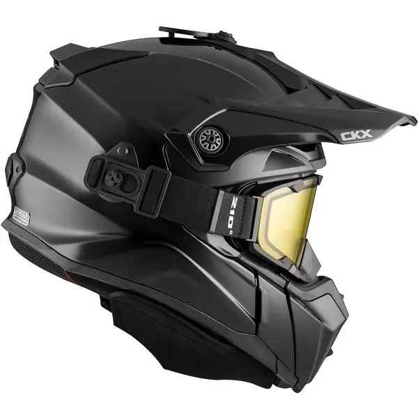 Ckx Titan Original Backcountry Helmet Winter Dual Lens - Black - Lg Pa 1