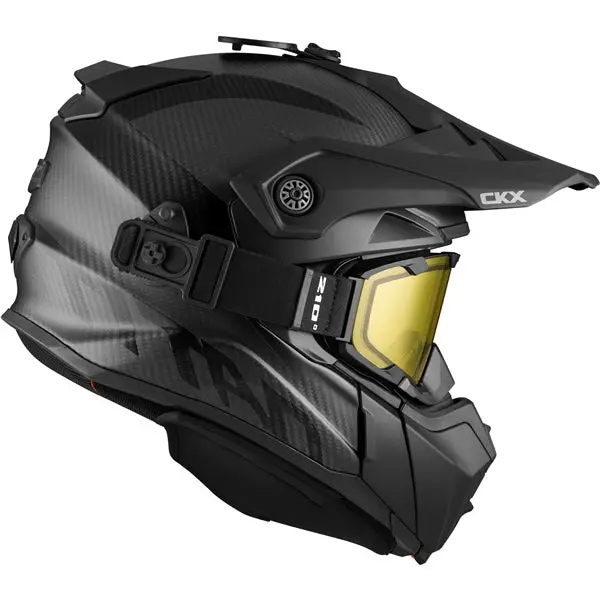 Ckx Titan Original Winter Backcountry Helmet With 210 Goggles - Matte 1