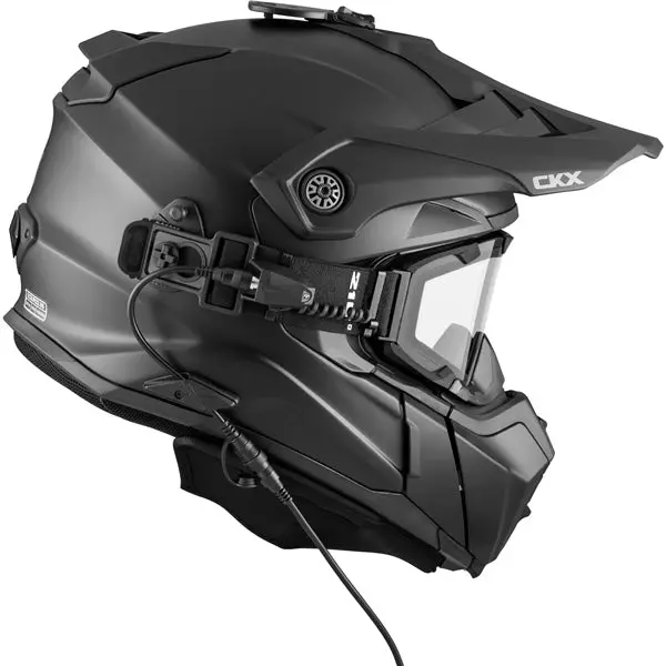 Ckx Titan Electric Original Backcountry Winter Helmet - Matte Black 1