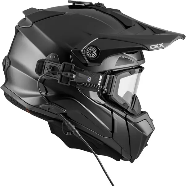 Ckx Titan Original Electric Backcountry Winter Helmet - Gloss Black 1