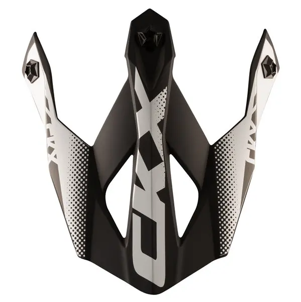 Ckx Replacement Peak For Ckx Tx319 Arkos Matte Grey Part # 511098# 1
