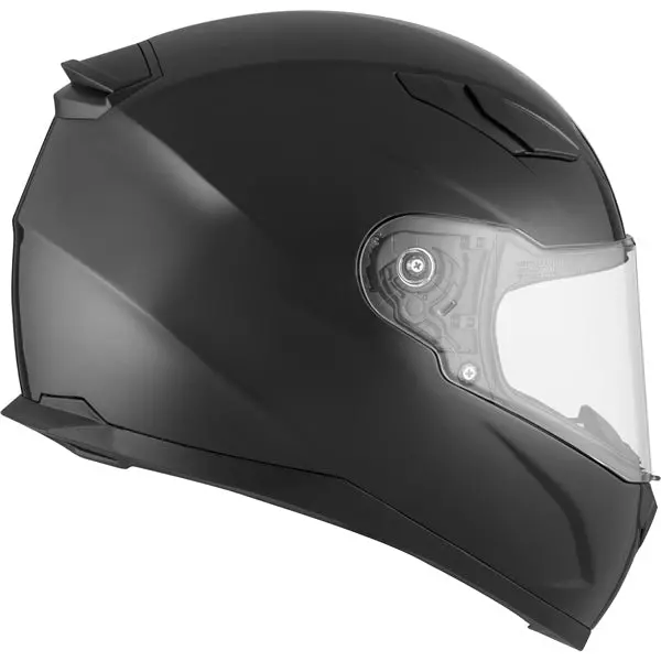 Ckx Rr619 Full-Face Helmet, Summer Solid Gloss Black 1