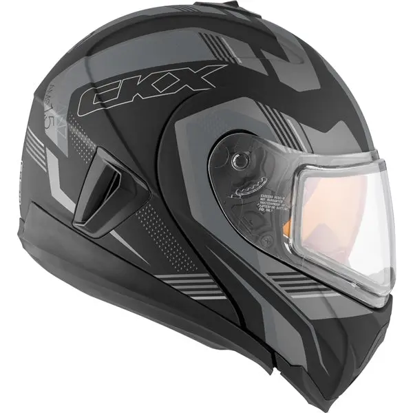 Ckx Tranz 1.5 Ams Modular Winter Helmet - Omeg Graphic 1