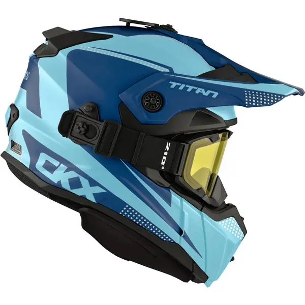 Ckx Titan Original Backcountry Winter Helmet With Goggle 210 - Roost G 1