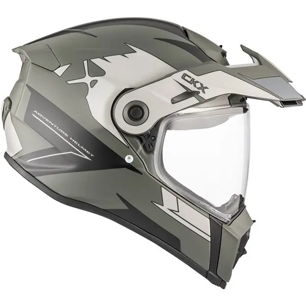 Ckx Atlas Full-Face Motorcycle Helmet Dual Sport - Scorpio Graphic 4