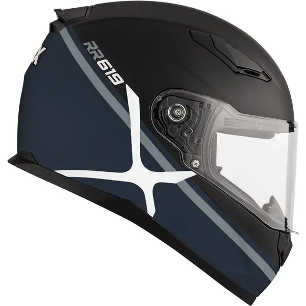 Ckx Rr619 Motorcycle Full-Face Helmet - Quantum Graphic 1