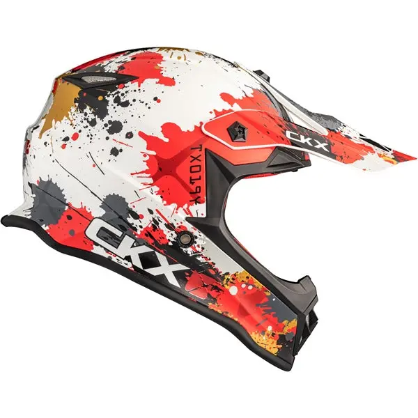 Ckx Tx019y Youth Mx Off-Road Helmet - Blast Graphic 1