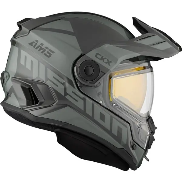 Ckx Mission Ams Winter Full-Face Helmet - Space Graphic 1