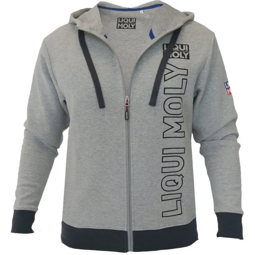 Liqui Moly Zip Hoodie Grey 1