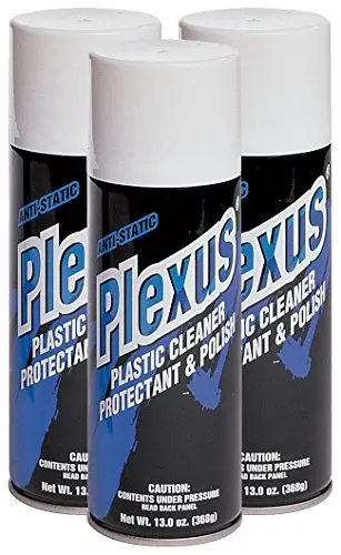 Plexus Plastic Cleaner Protectant & Polish 13Oz Spray Bottle 3-Pack 1