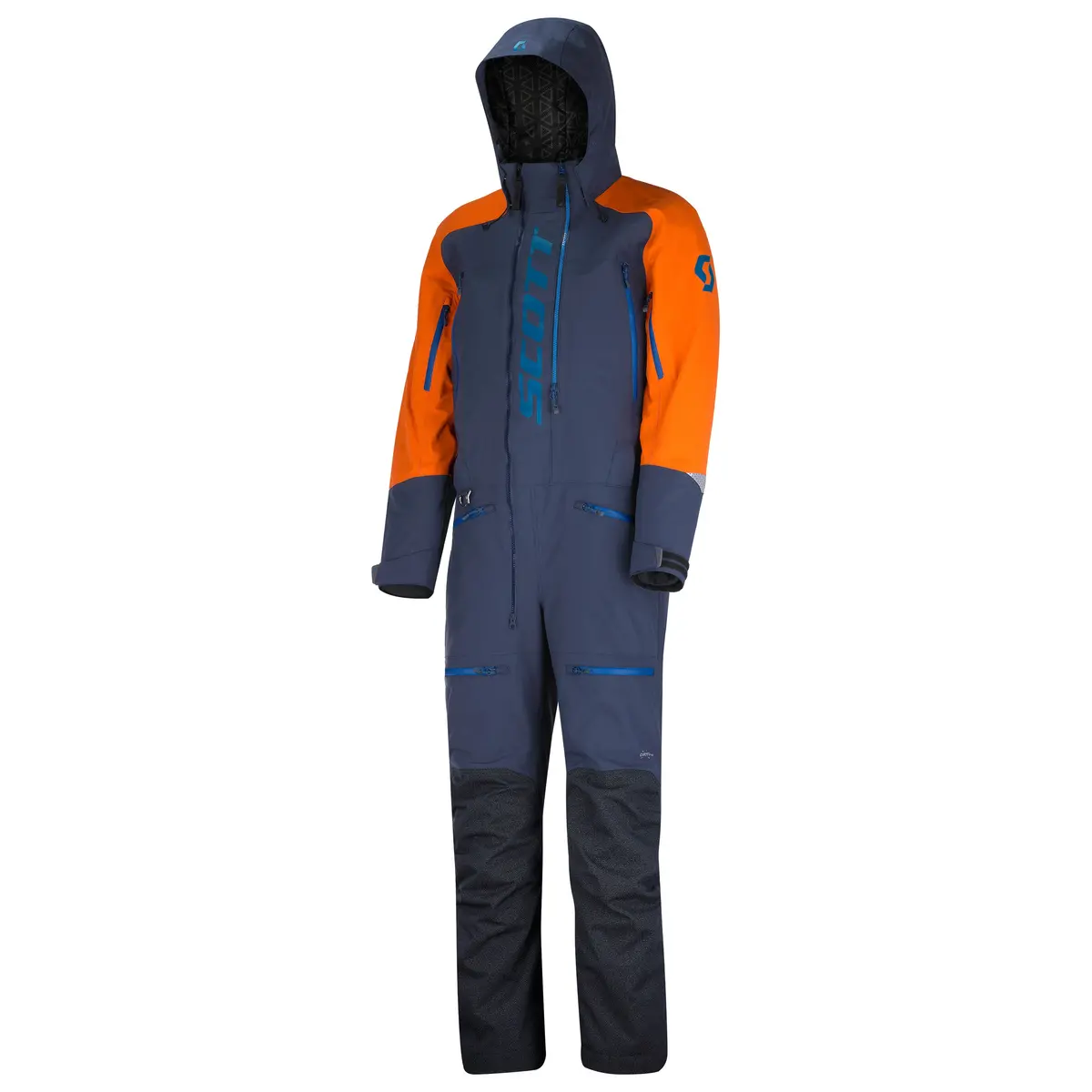 Scott Monosuit Ds Shell Dryo Night Blue/Burnt Orange 1