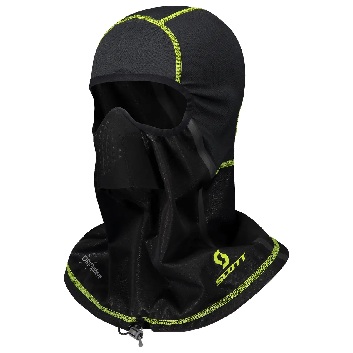 Scott Neoprene Dp Hood Facemask - Black 1