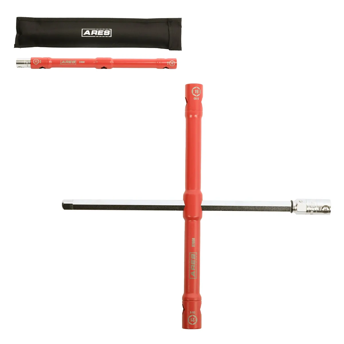 Ares 57000 - 26-Inch Universal Multi-Position Lug Wrench Set 1