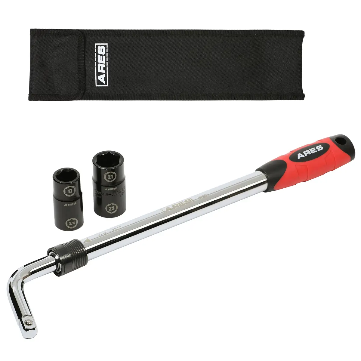 Ares 57001 - Heavy Duty Extendable Lug Wrench Set 1