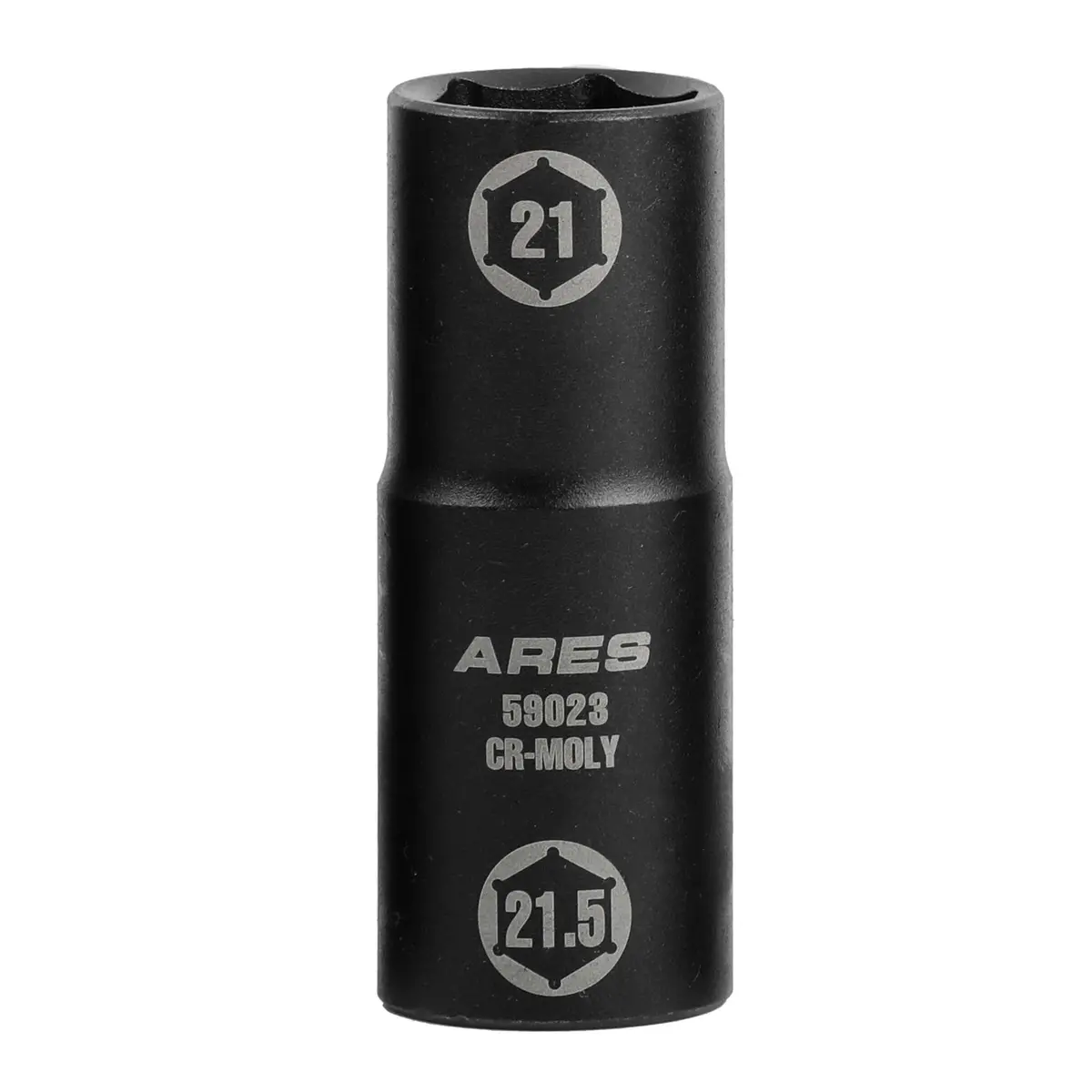 Ares 59023 - 1/2-Inch Drive 21 X 21.5Mm Half Size Lug Nut Flip Socket 1