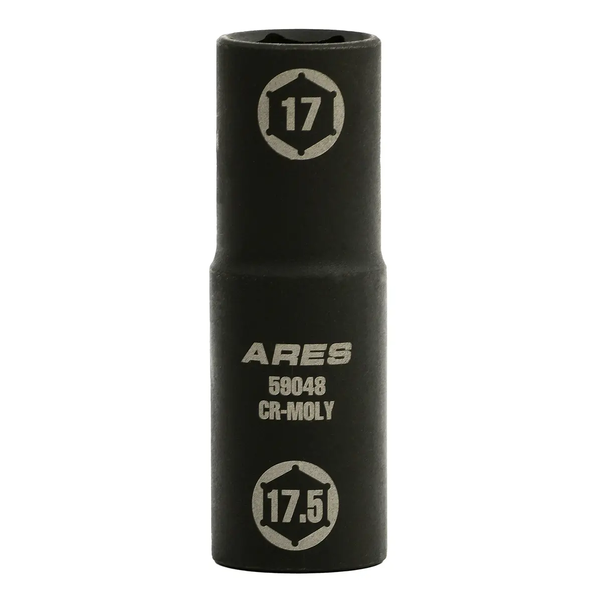 Ares 59048 - 1/2-Inch Drive 17 X 17.5Mm Half Size Lug Nut Flip Socket 1