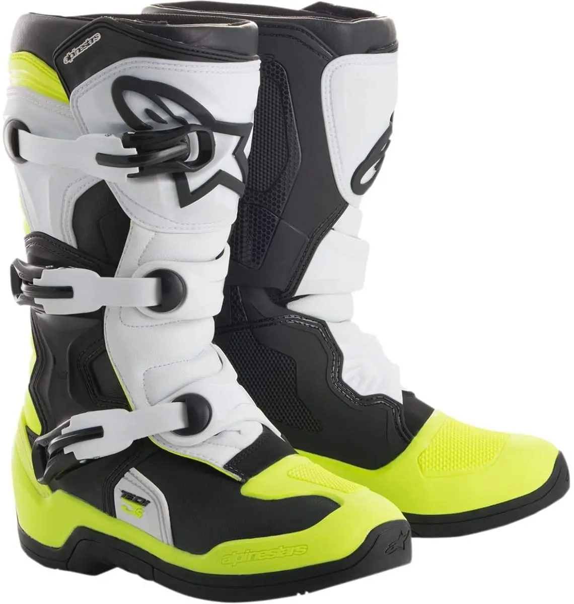 Alpinestars Boot Tech 3S Youth Black/White/Yellow 1