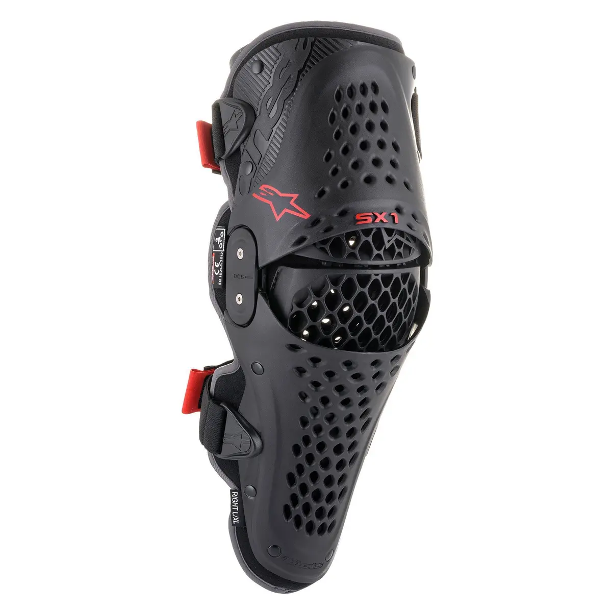 Alpinestars Guard Knee Sx-1 V2 Knee Protector Black/Red 1