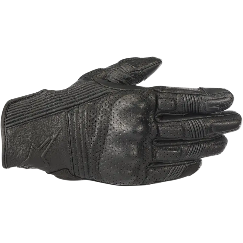 Alpinestars Mustang V2 Mens Short Motorcycle Leather Gloves 1