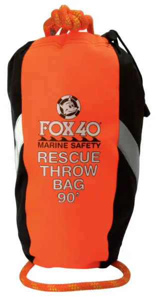 Fox40 Marine Safety/Rescue Throw Bag 50' Orange Part # 7909-0302 1