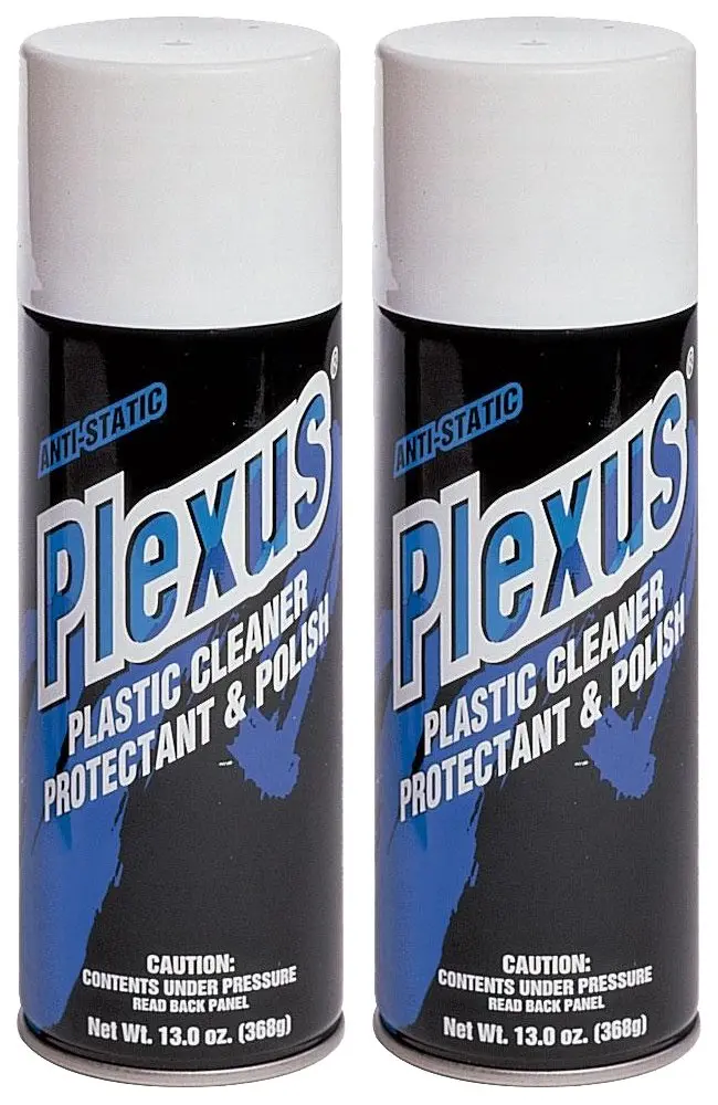 Plexus Plastic Cleaner Protectant & Polish 13Oz Spray Bottle 2-Pack 1