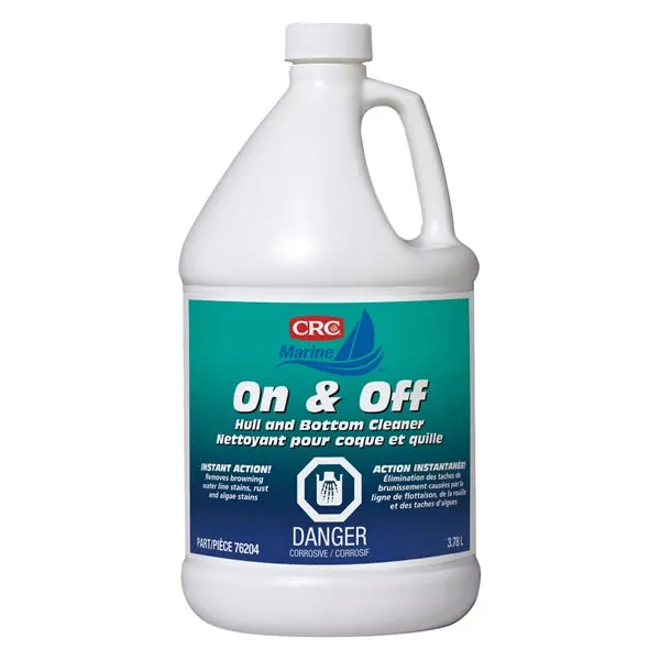 Crc On & Off Hull And Bottom Cleaner’S (Fiberglass Use Only) 3.79L 1
