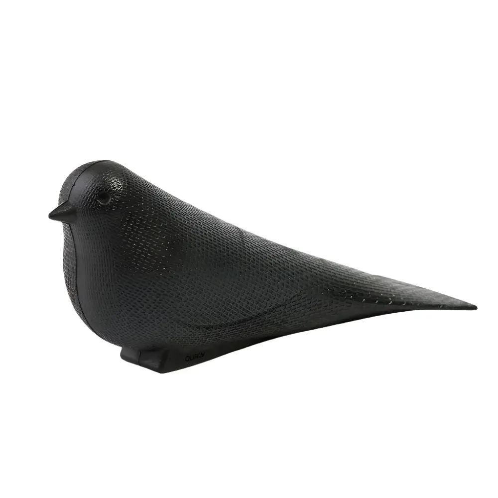 Qualy | Dove Door Stopper | Black 1