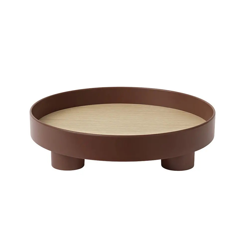 Muuto | Platform Tray | Dark Red 1