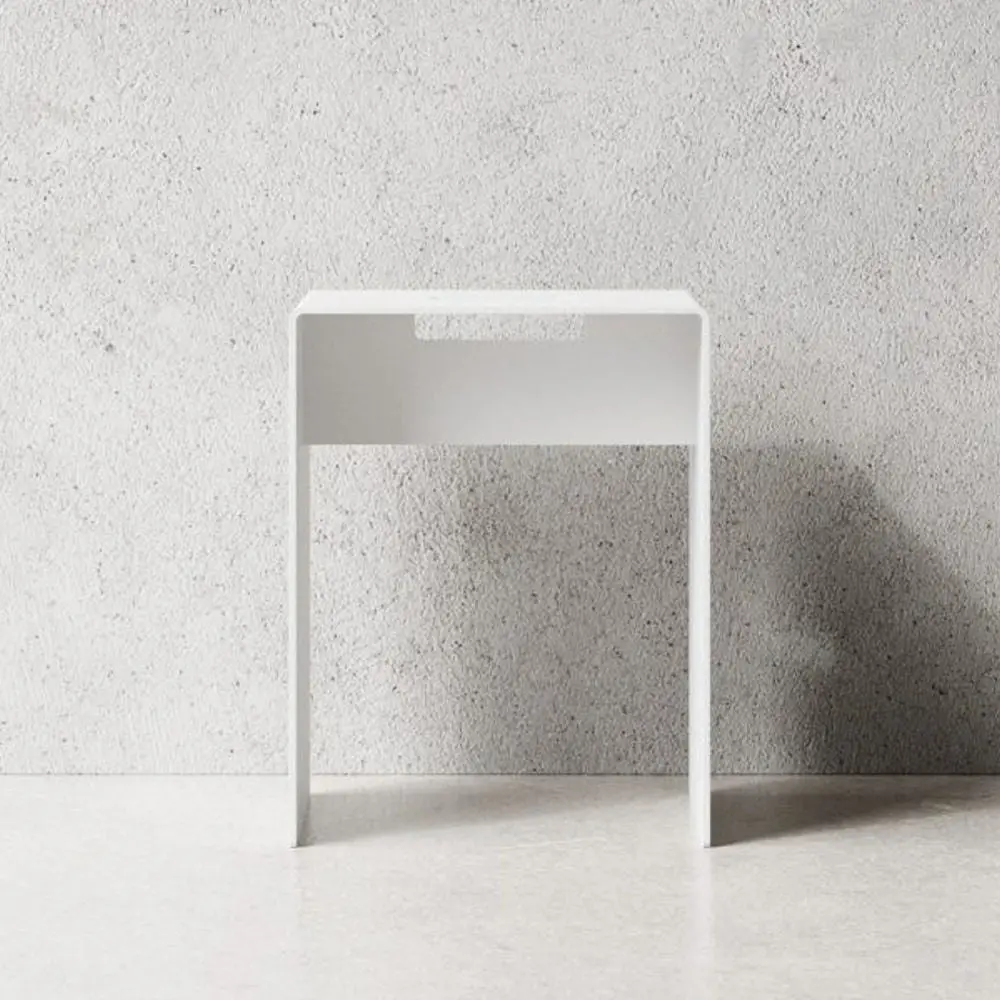 Nichba | Stool | White - Lc 1