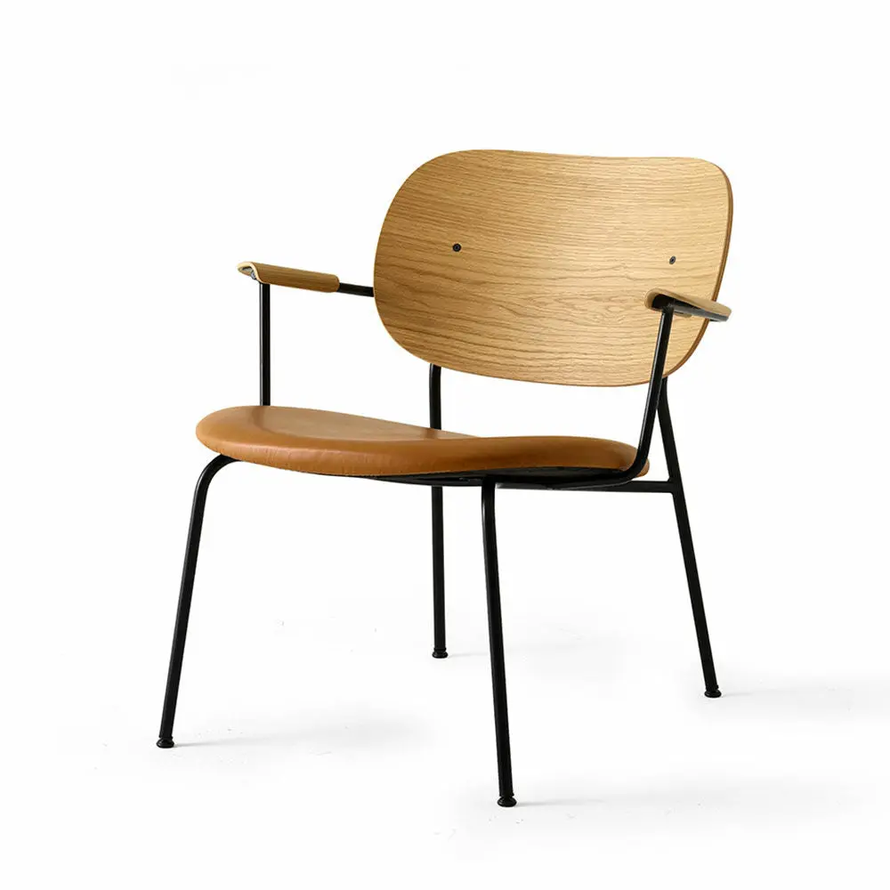 Audo Copenhagen (Menu) | Co Lounge Chair | Natural Oak + Leather 1