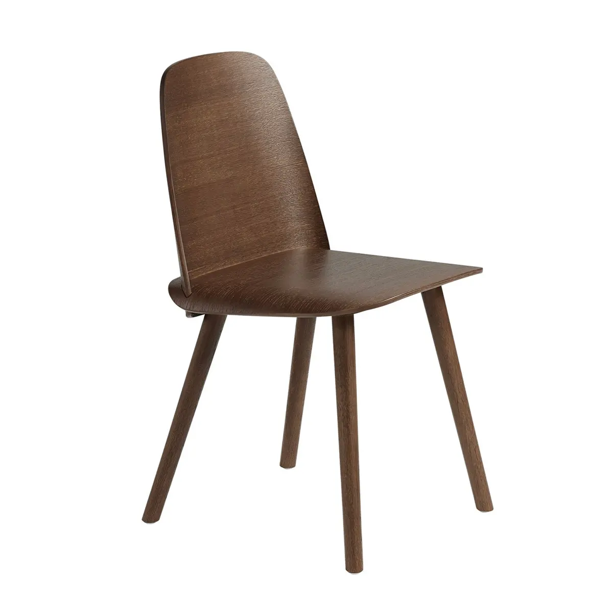 Muuto | Nerd Chair | Stained Dark Brown 1