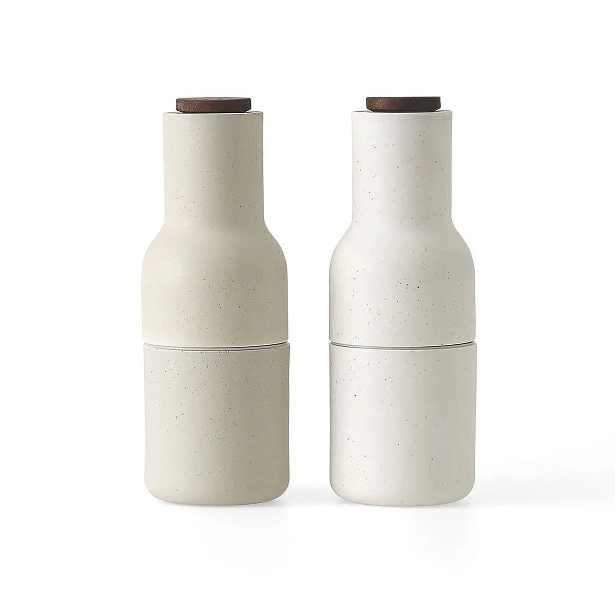 Audo Copenhagen (Menu) | Bottle Grinder Set | Ceramic + Walnut Lid 1