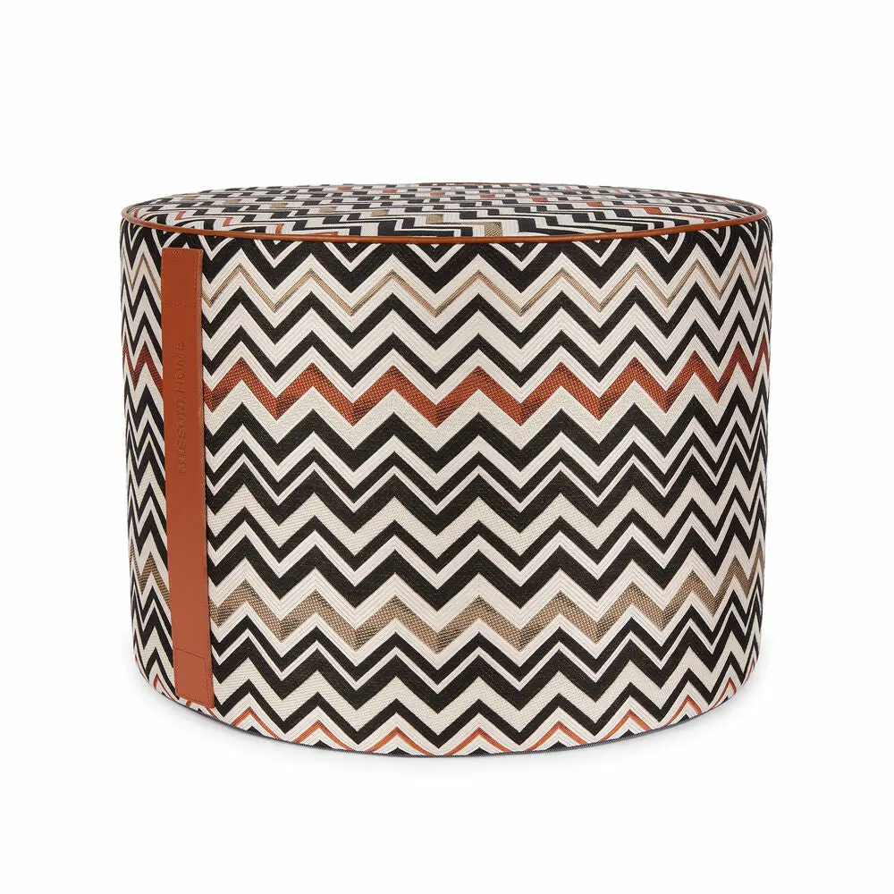 Missoni Home | Belfast Cylinder Pouf | Colour 160 1