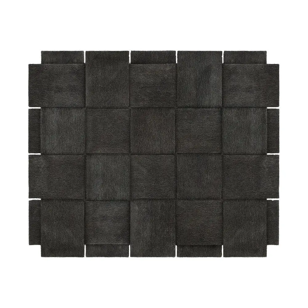 Design House Stockholm | Basket Floor Rug | Dark Grey 245X300cm - Dc 1
