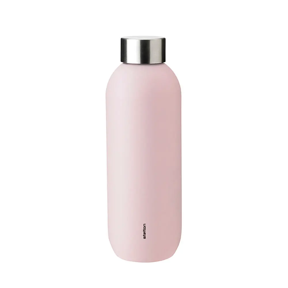 Stelton | Keep Cool Vacuum Insulated Bottle | Soft Rose ~ Dc 1