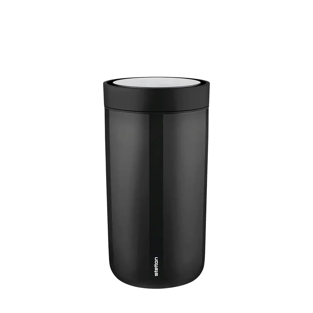 Stelton | To Go Click Vacuum Insulated Cup | Black 200Ml ~ Dc 1