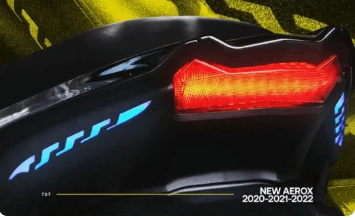 Yamaha Aerox Accessories India Yamaha Aerox Undertail Running Led Jpa 1