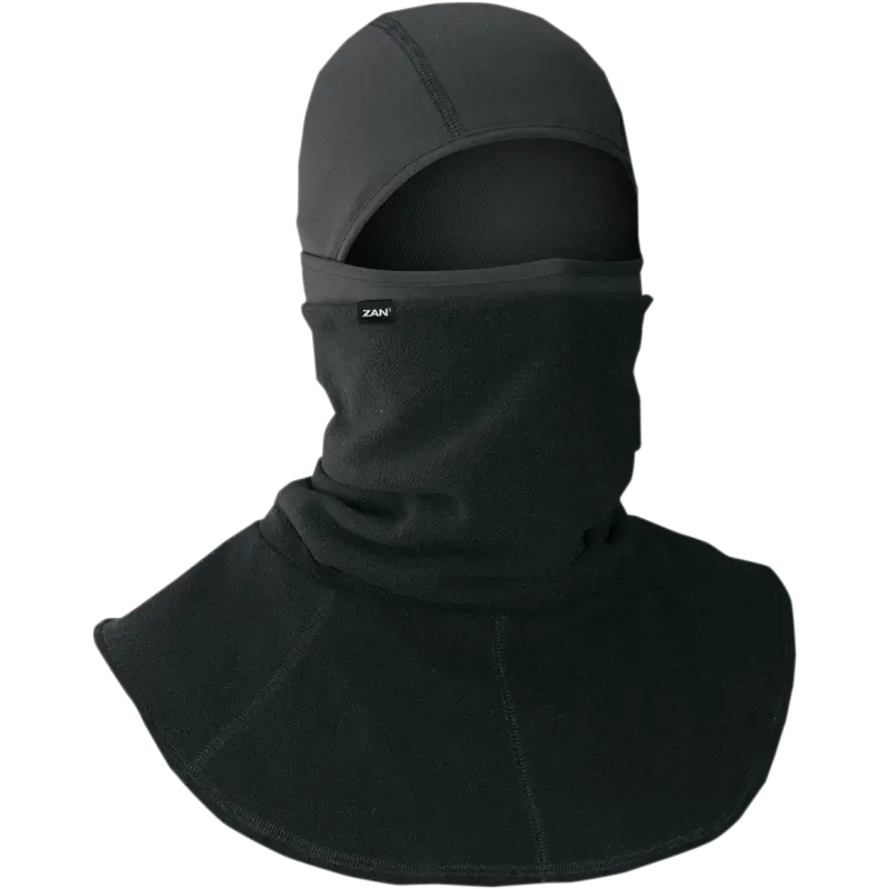 Zan Headgear Balaclava Motley Tube Polyester/Spandex Black Wb114c 1