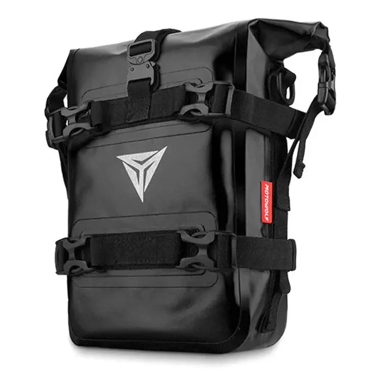 Motowolf | Bumper Bag | Bike Side Bag | Crash Guard Bag | 8L | Dirt Proof | Abrasion Resistant | Fully Waterproof | Quick Disassemble |  Multifunction | Large Capacity Bag - Black 1