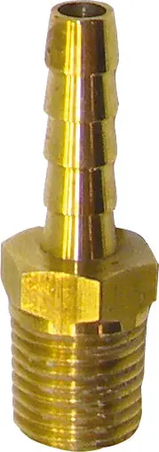 Kimpex Brass Fuel Line Hose Barb 5/16" X 1/4" Npt Part# 53241 1
