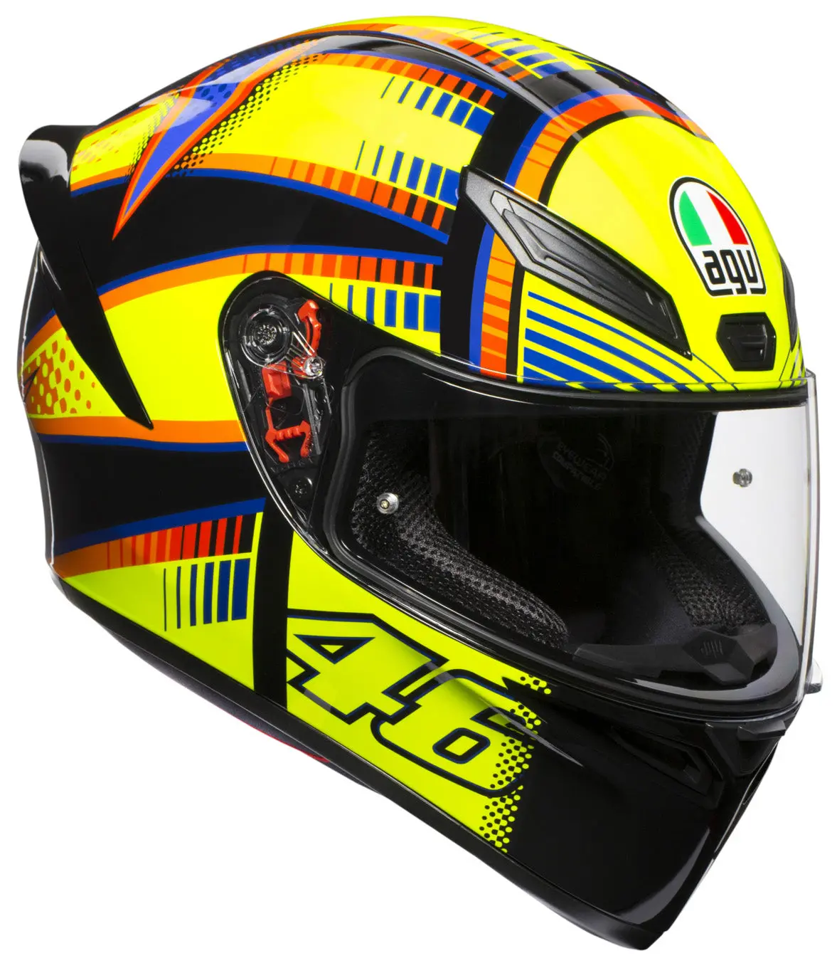 Agv K-1 Full-Face Motorcycle Helmet - Soleluna 2015 1
