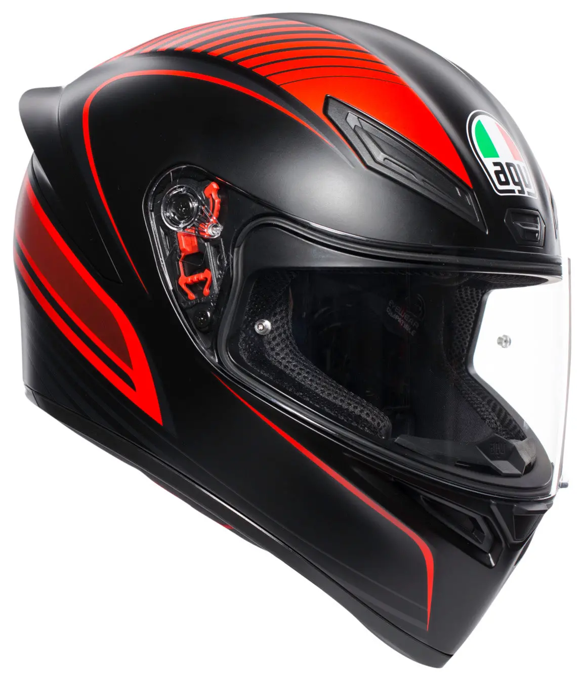 Agv K-1 Full-Face Motorcycle Helmet - Warmup Graphic 1