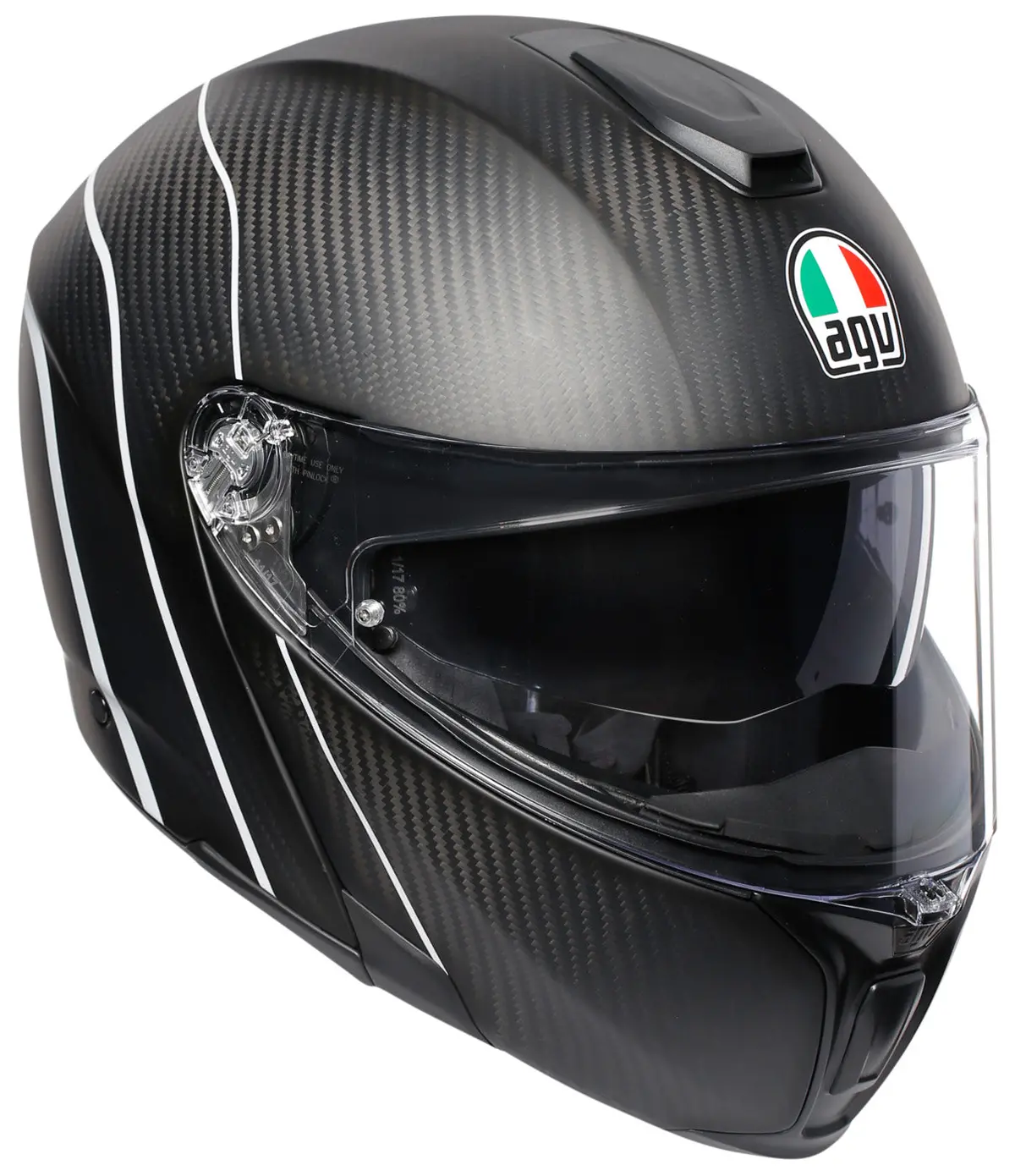 Agv Sportmodular Refractive Carbon Helmet 1