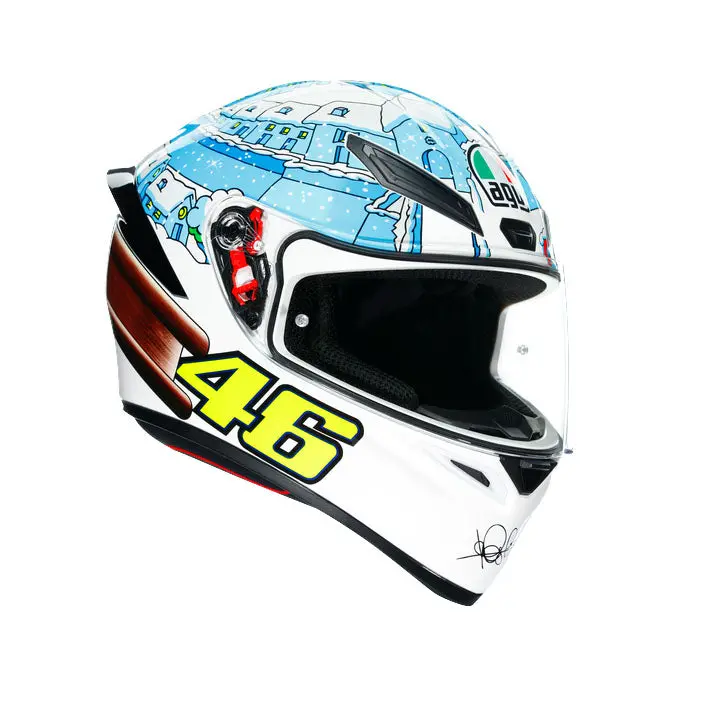 Agv K-1 Full-Face Motorcycle Helmet - Rossi Winter Test 2017 1