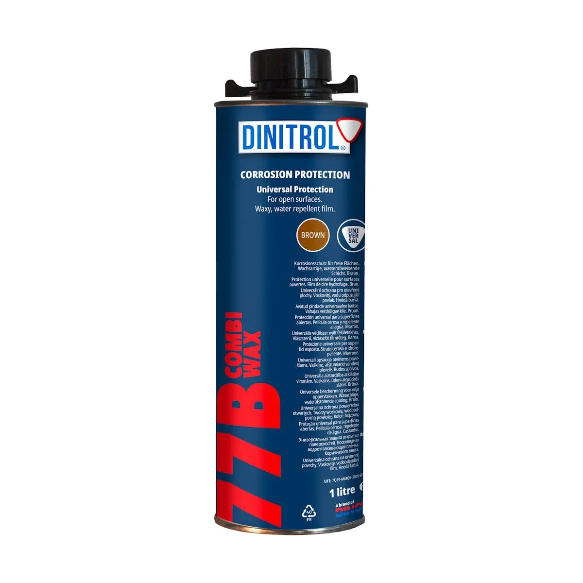 Dinitrol 77B Cavity Wax (Light Brown) 1 Litre 1136701 1