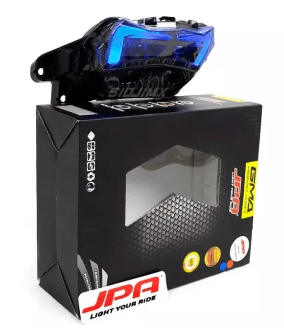 Yamaha Aerox Accessories India Yamaha Aerox Integrated Led Tail Light Jpa 1