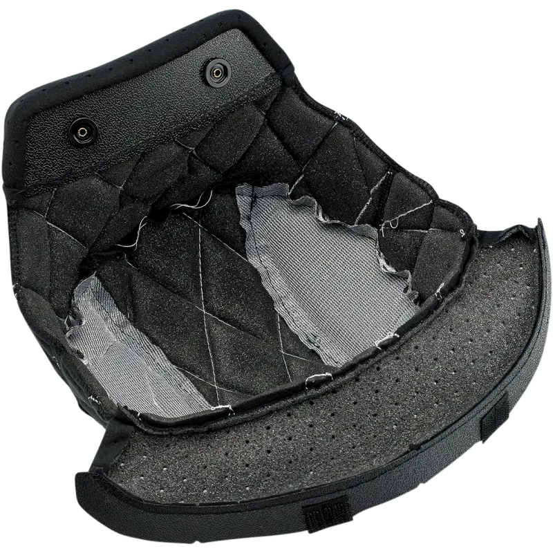 Biltwell Liner Ece Gringo/S Black/Silver Tabbed Hook-And-Loop 1
