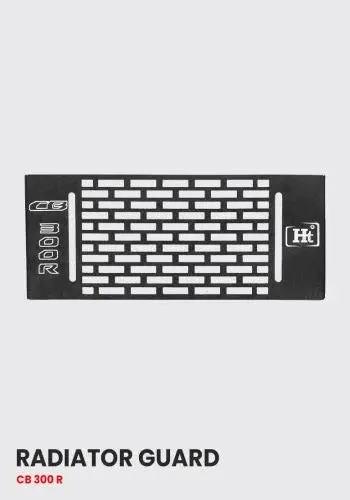 Radiator Guard For Cb 300 R Black Matt – Rd 733 Ht Exhaust 1